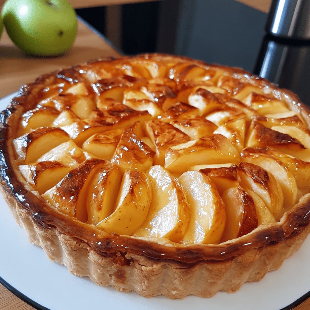 Tarte aux pommes traditionnelle