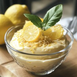 Mousse au citron simple