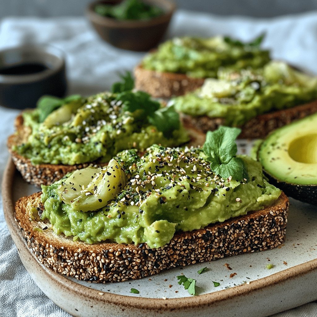 Simple Vegan Avocado Toast