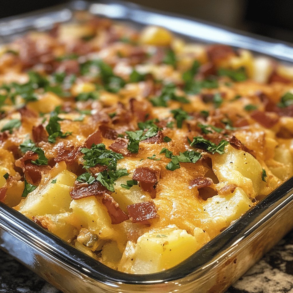 Loaded Baked Potato Casserole