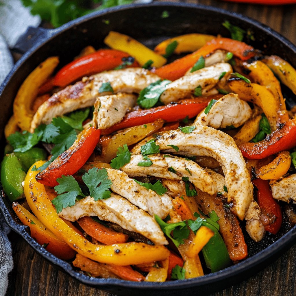 Delicious Chicken Fajitas