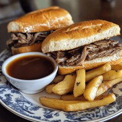 Simple French Dip Sandwiches