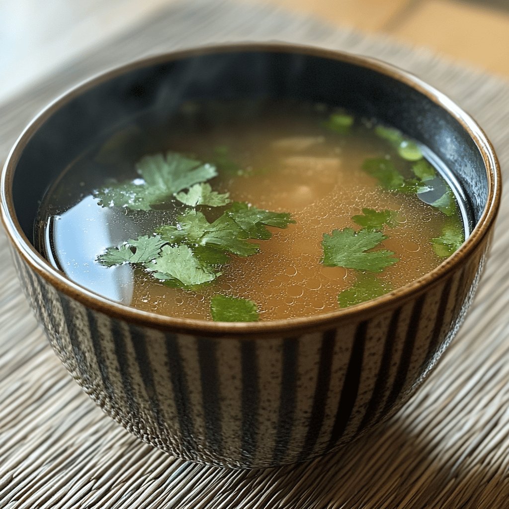 Soupe Miso Traditionnelle