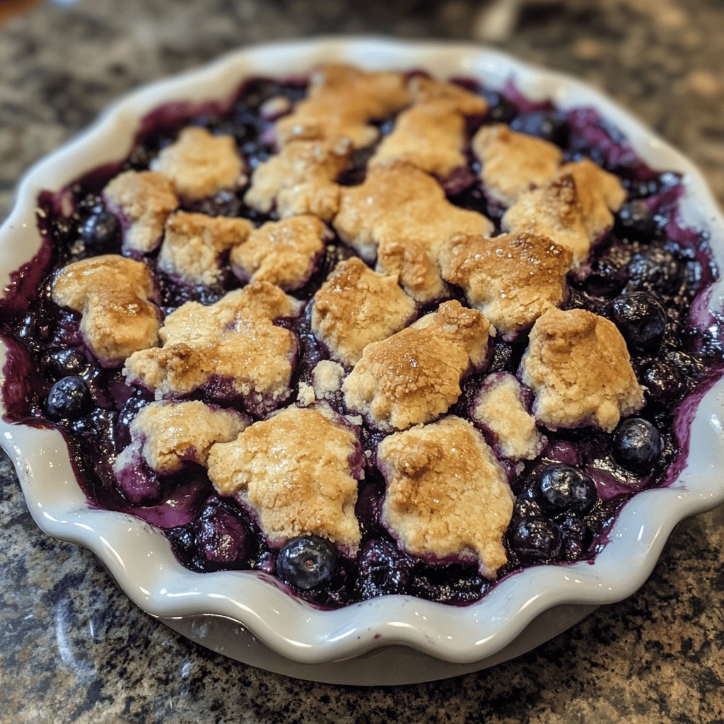 Ultimate Blueberry Cobbler