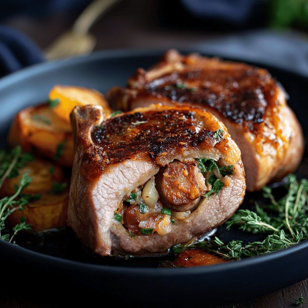 Stuffed Pork Chops