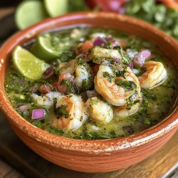 Spicy Shrimp Aguachile