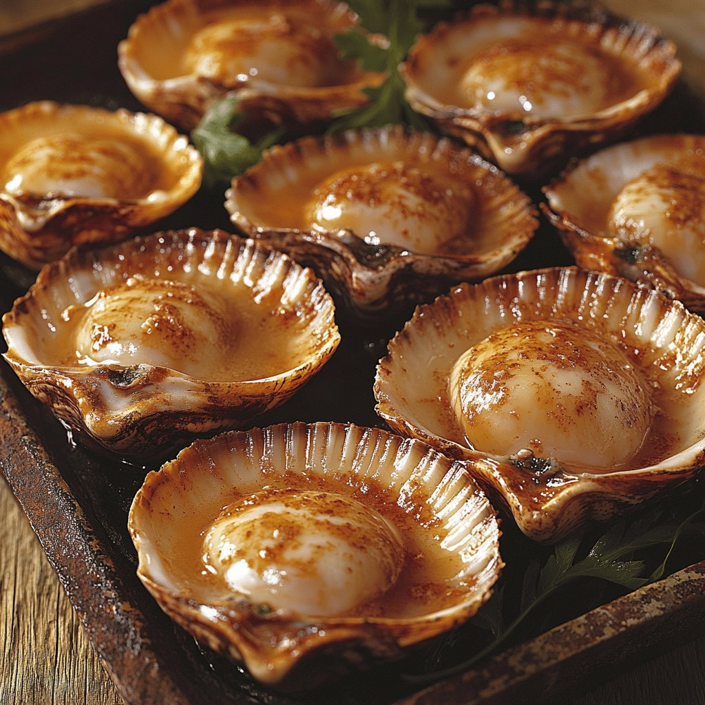 Coquilles Saint Jacques traditionnelles