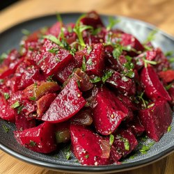 Salade de betteraves rouges crues