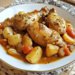 Poulet basquaise au Cookeo