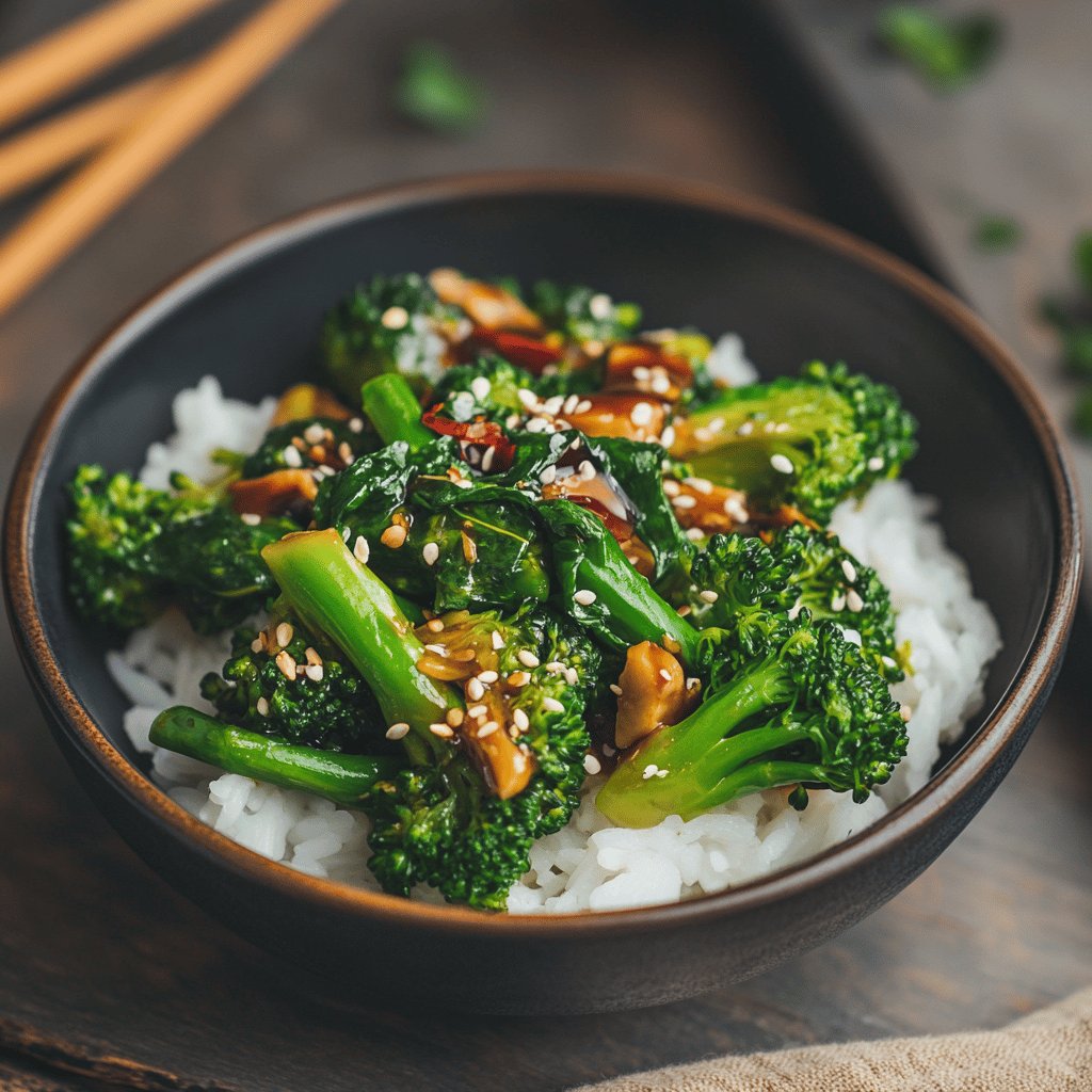 Chinese Broccoli Stir-fry