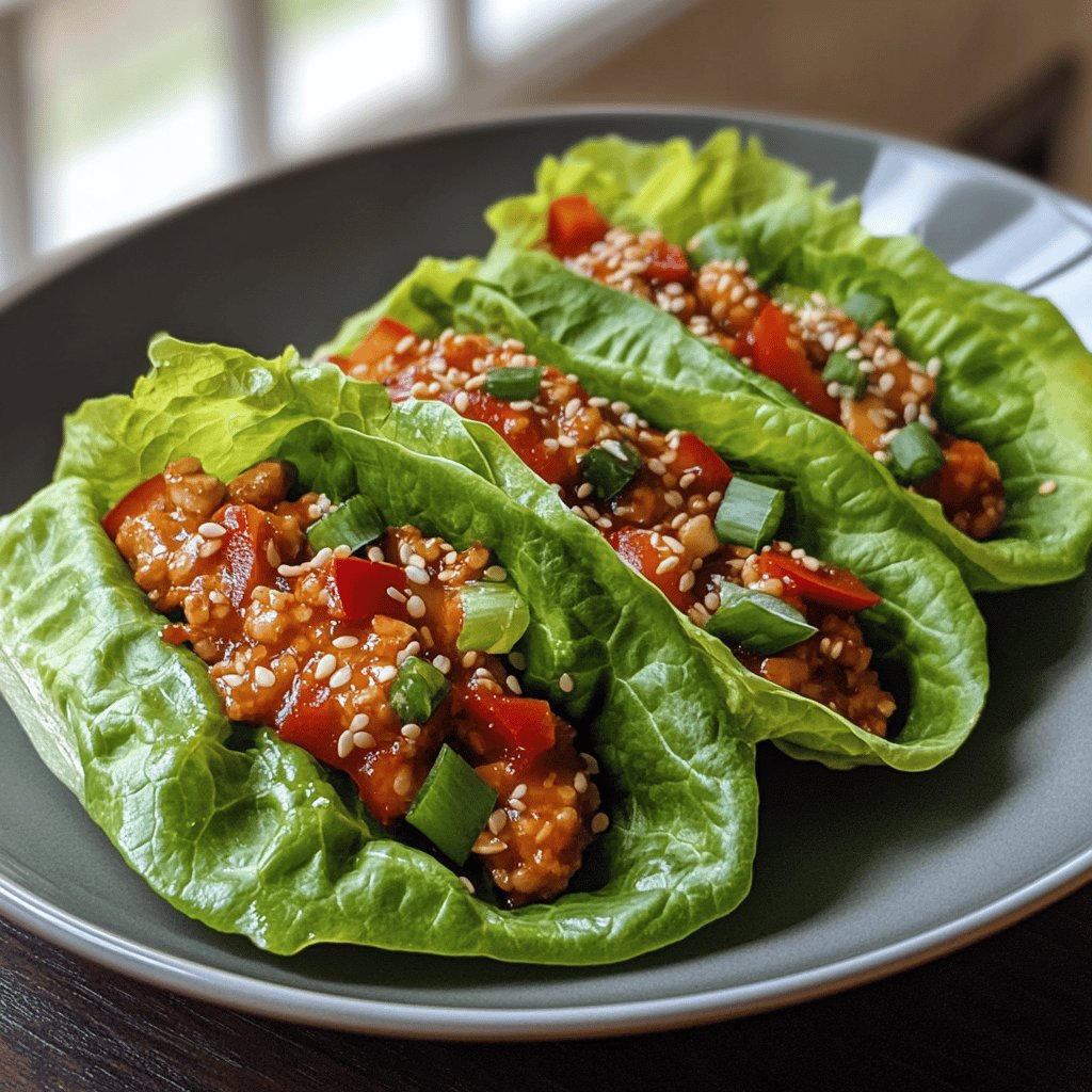 Asian Lettuce Wraps