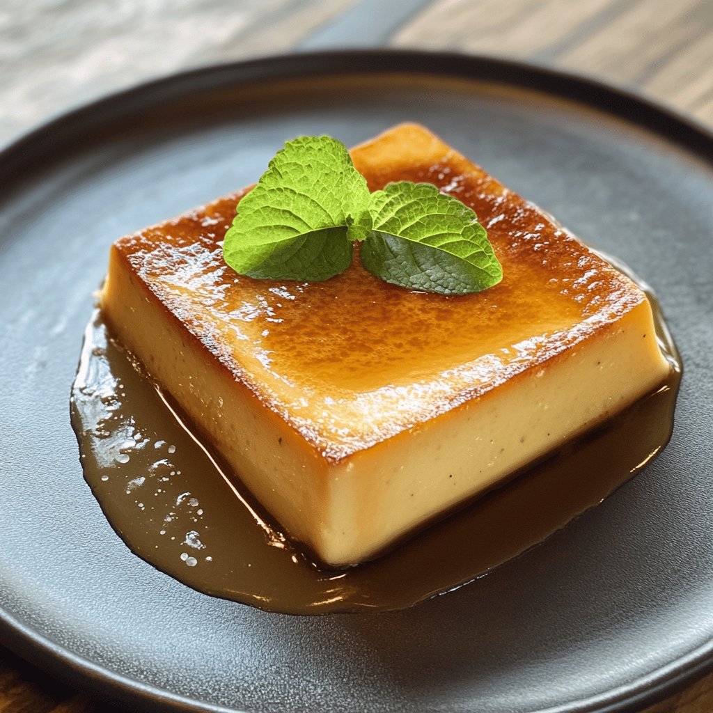 Flan Antillais Crémeux