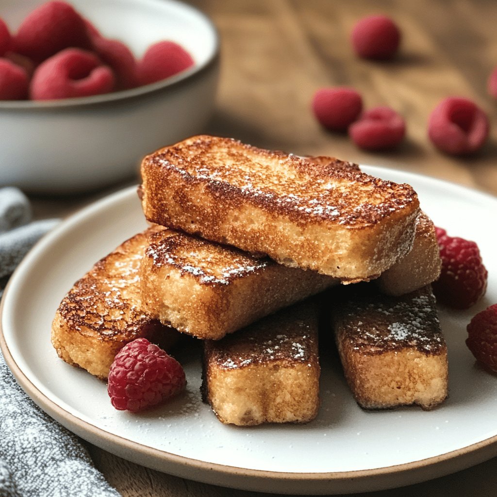 Easy French Toast Sticks