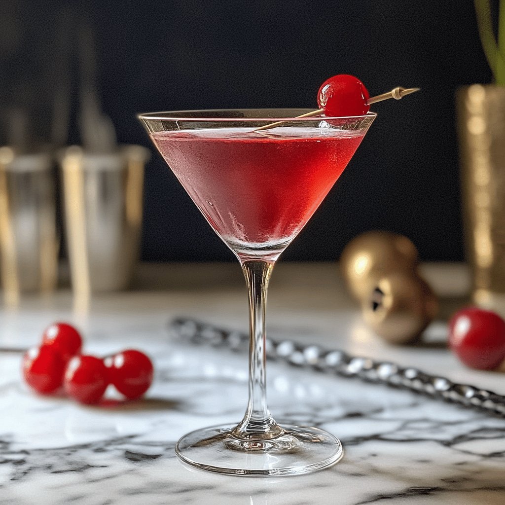 Classic Cosmopolitan Cocktail