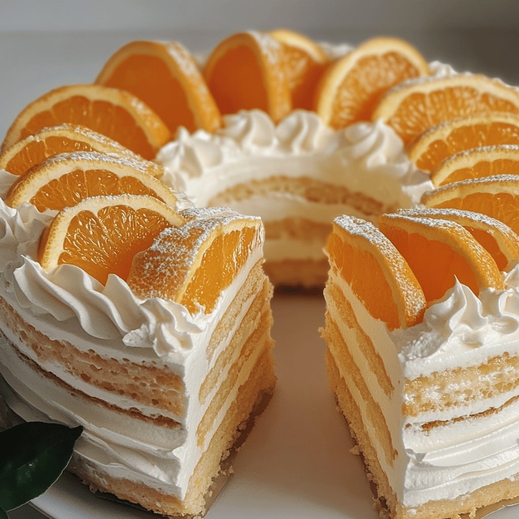 Gâteau à l'orange express