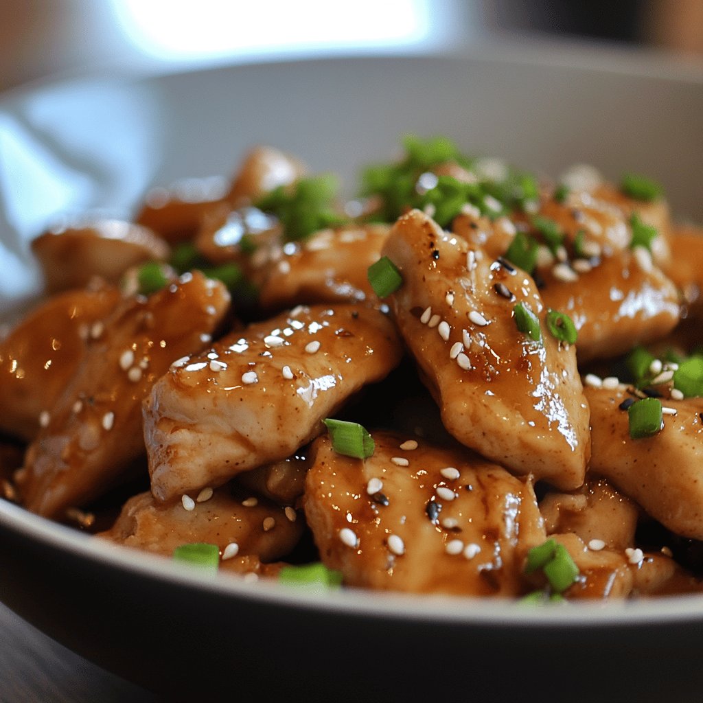 Poulet Teriyaki Facile