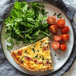 Quiche Lorraine sans Pâte