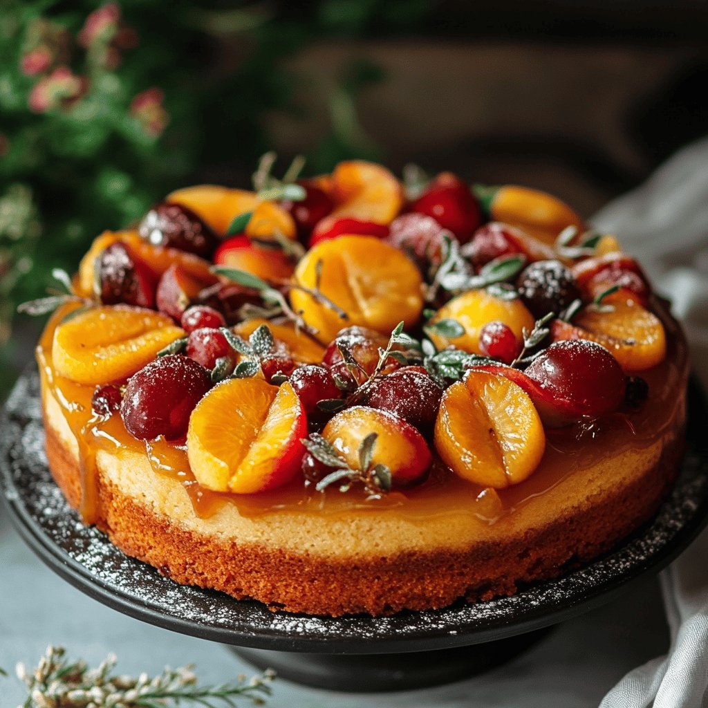 Cake aux fruits confits