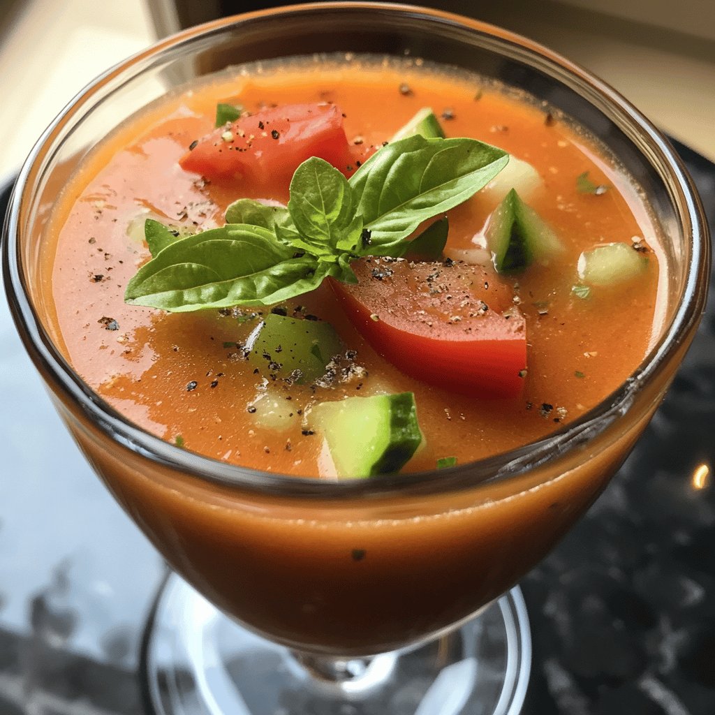 Gaspacho au Thermomix