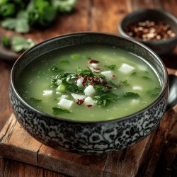 Soupe de chou vert traditionnelle