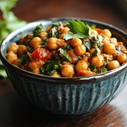 Savory Indian Chickpeas