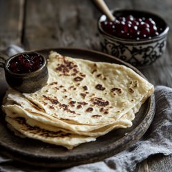 Traditional Norwegian Lefse