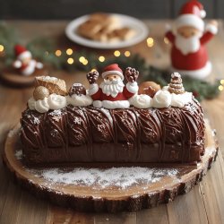 Bûche de Noël facile