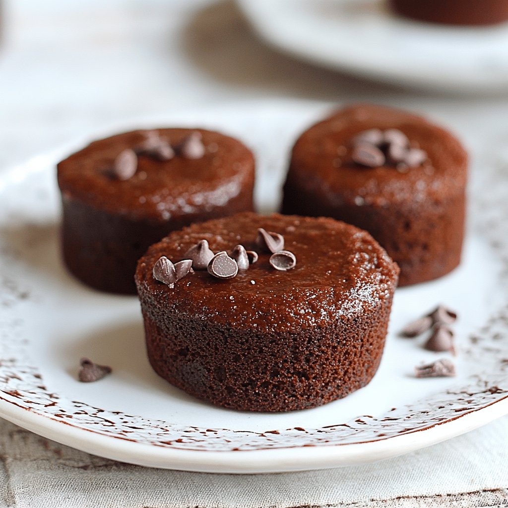 Moelleux au chocolat fondant