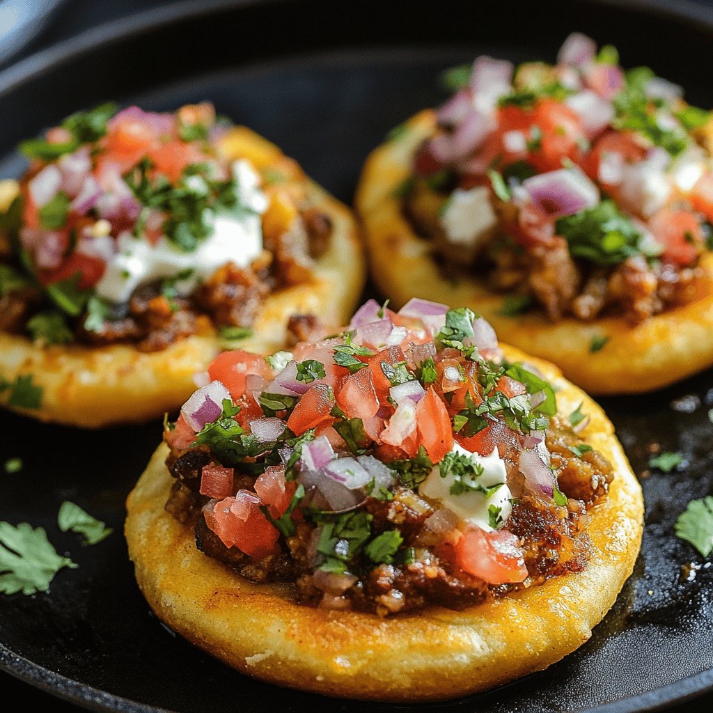 Simple Mexican Sopes