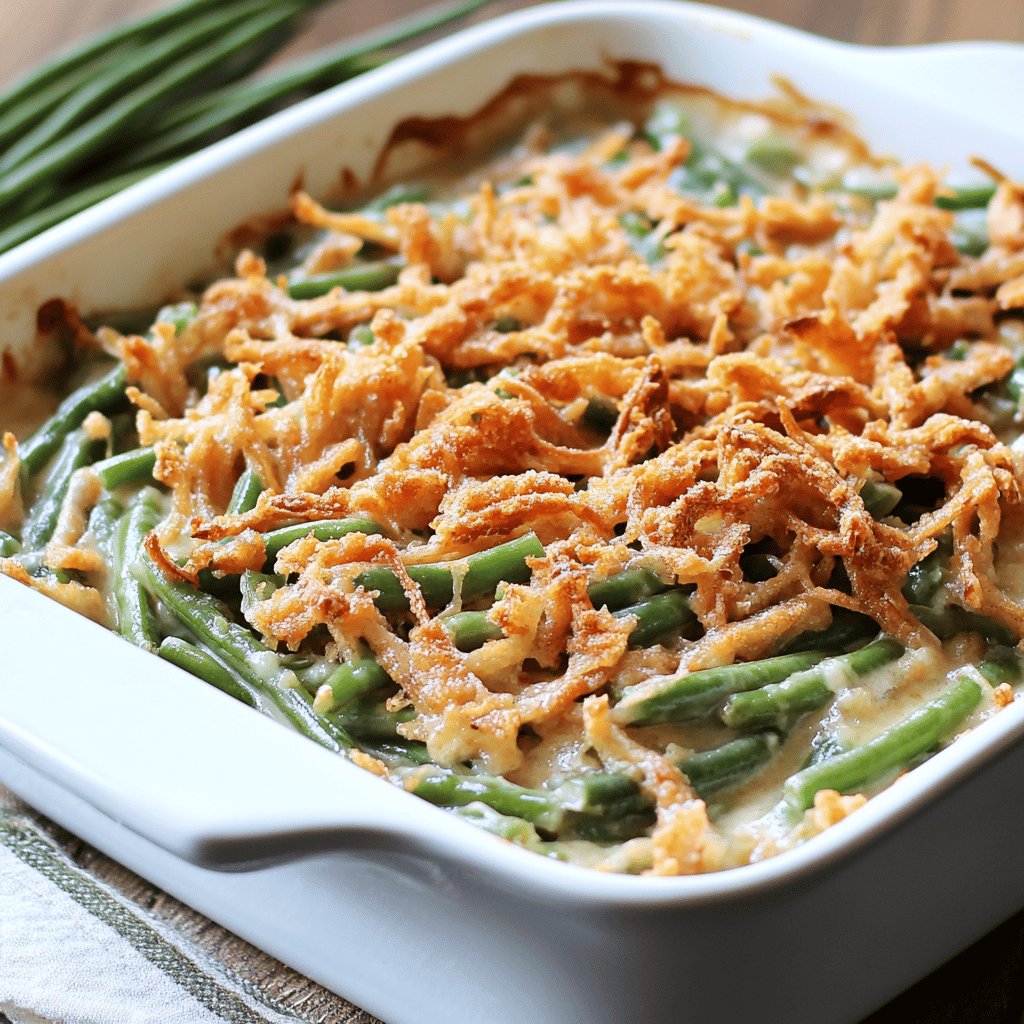 Delicious Green Bean Casserole