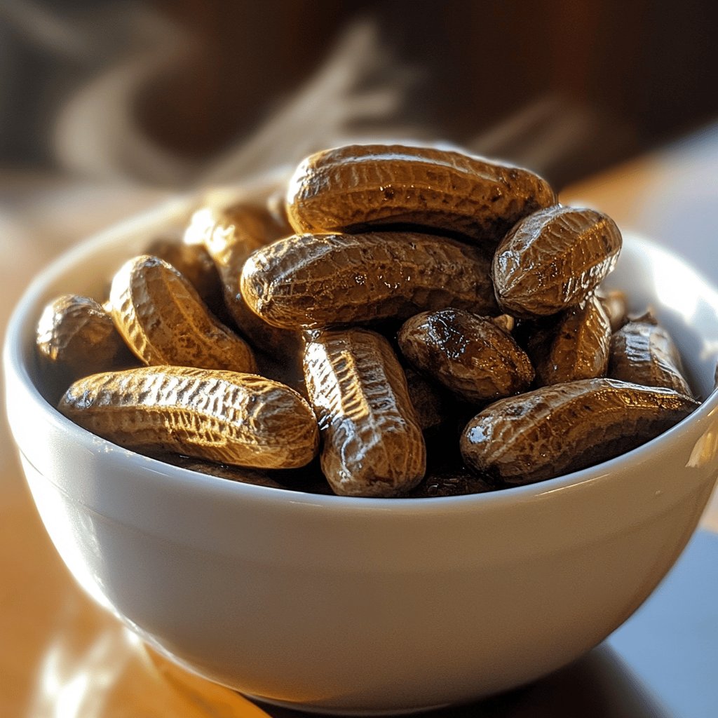 Simple Boiled Peanuts