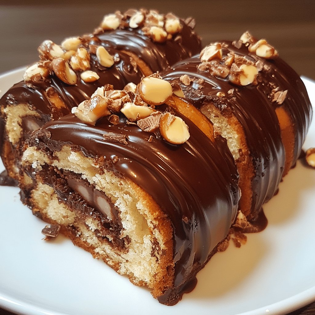 Babka au chocolat et noisettes