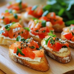 Délicieuses Bruschettas Maison