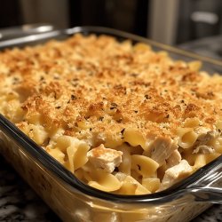 Simple Chicken Noodle Casserole