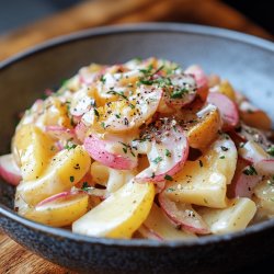 Salade de pommes de terre alsacienne