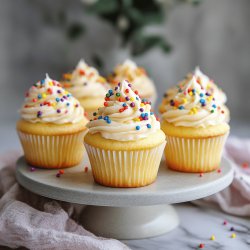 Classic Vanilla Cupcakes