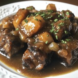 Savory Oxtails with Gravy