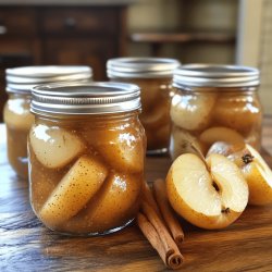 Confiture de poires à la cannelle