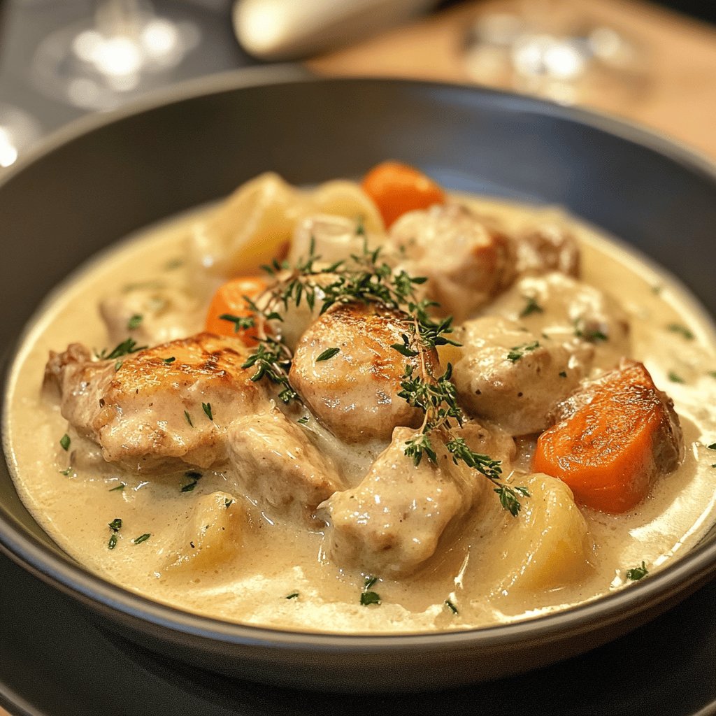 Blanquette de veau traditionnelle