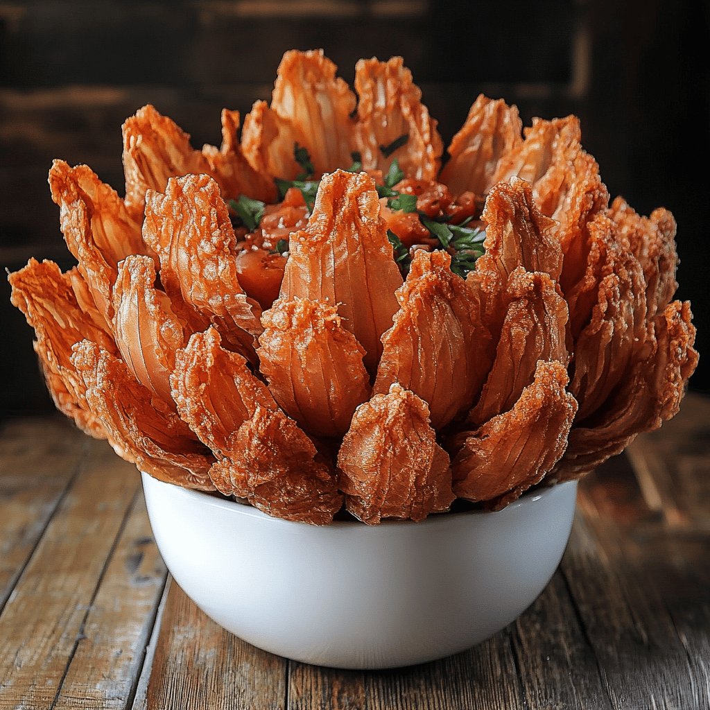 Crispy Blooming Onion