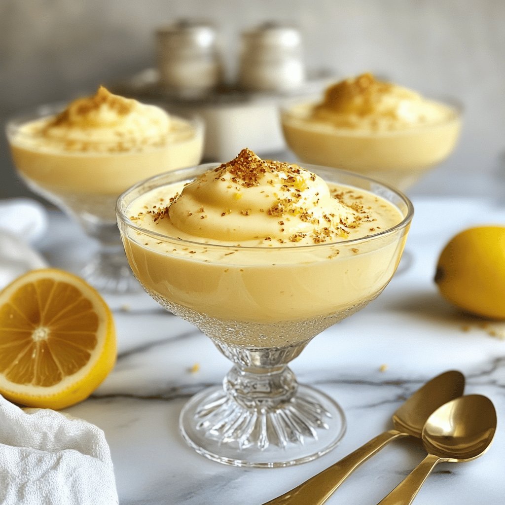 Classic Lemon Posset