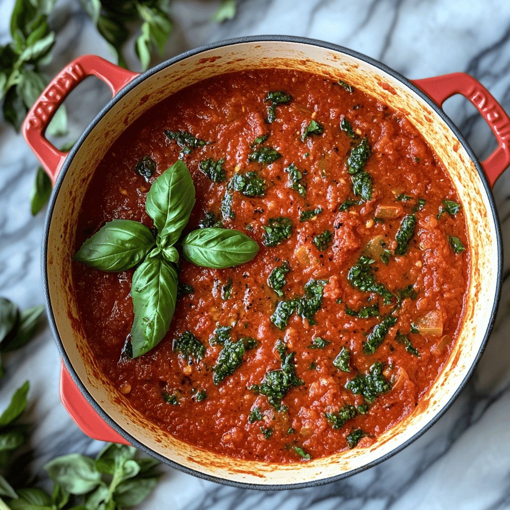 Simple Tomato Sauce Recipe