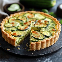 Quiche aux courgettes sans pâte