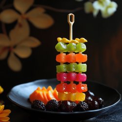 Tanghulu Candy Fruit Skewers