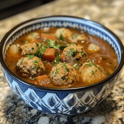 Classic Albondigas Soup