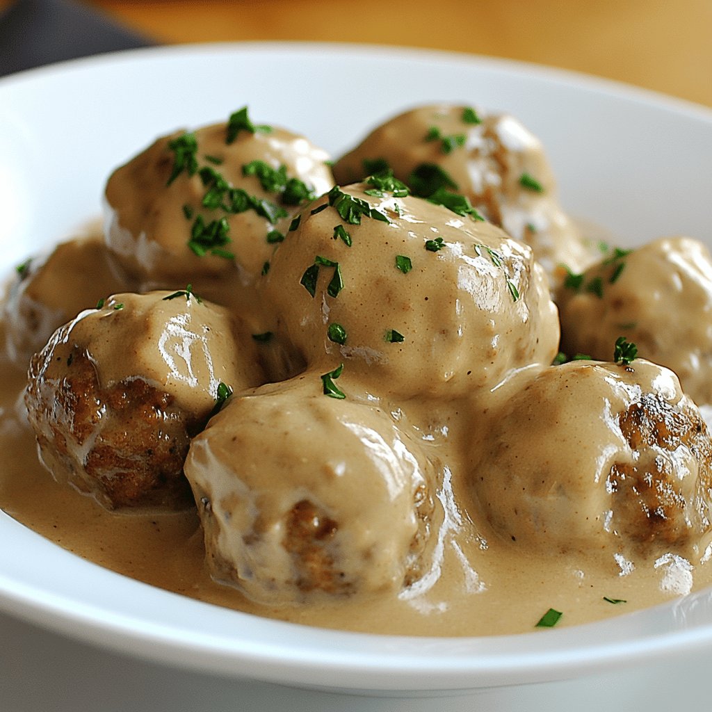 Classic Swedish Meatballs