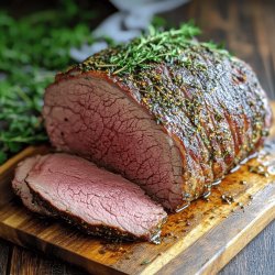 Herb Rubbed Sirloin Tip Roast