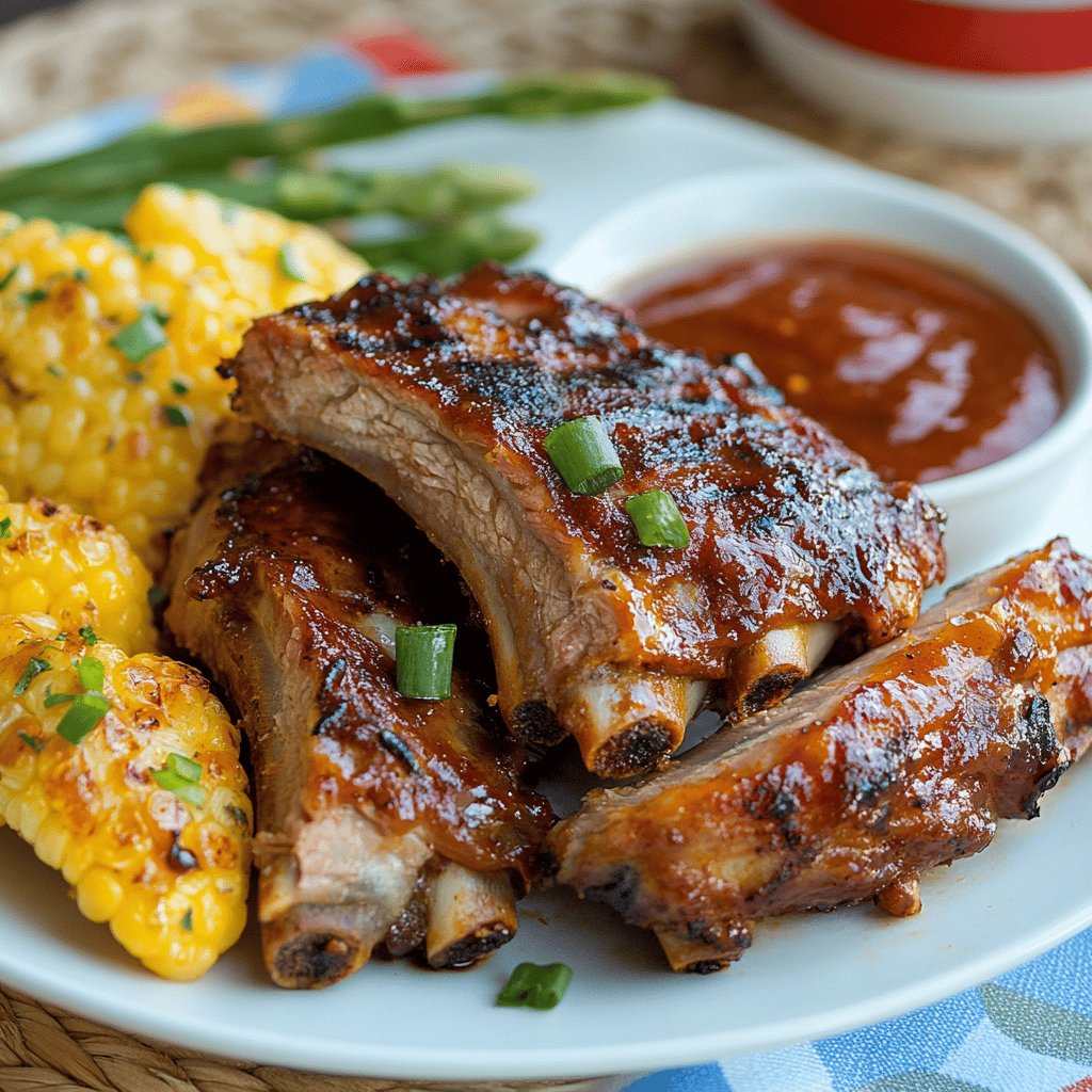 Southern Grilled BBQ Ribs