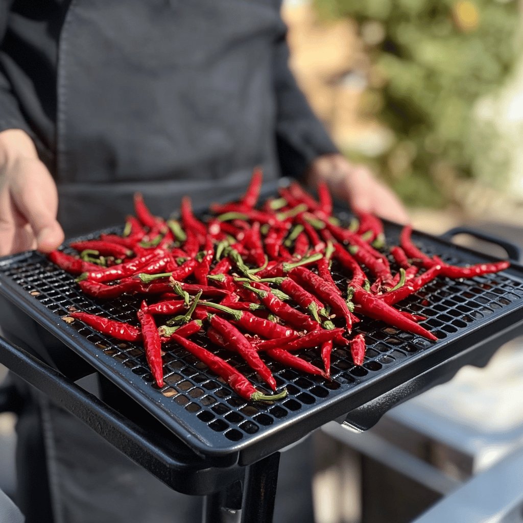 Chipirons à la plancha au piment d'Espelette