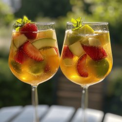 Sangria Blanche Rafraîchissante